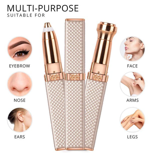 2 In 1 Flawless Facial Hair Removal