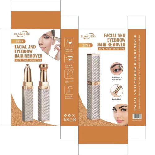 2 In 1 Flawless Facial Hair Removal