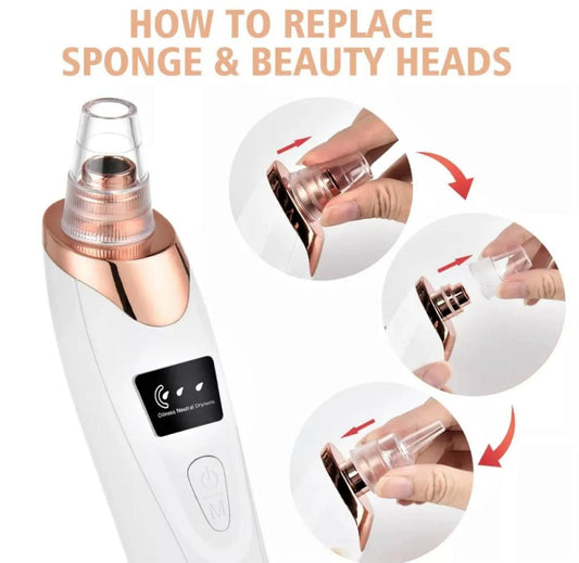 Rechargeable Blackhead Removal Machine Derma Suction