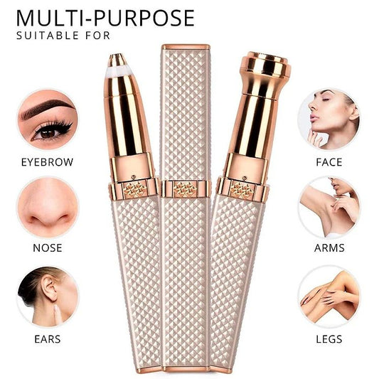 2 In 1 Flawless Facial Hair Removal