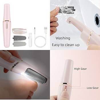 2in1 Rechargeable Electric Callus Remover for Feet